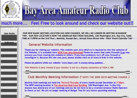 KB8YUR Bay Area Amateur Radio Club Picture