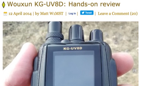 Wouxun KG-UV8D Review