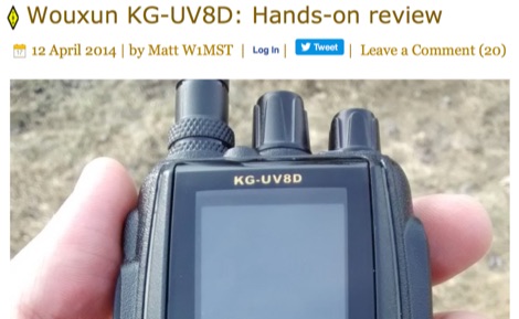 Wouxun KG-UV8D Review Picture