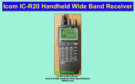 IC-R20 HF Review Picture