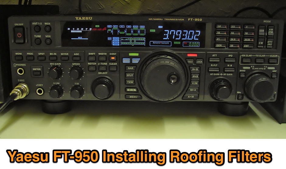DXZone FT-950 Installing the AC0C Roofing Filter