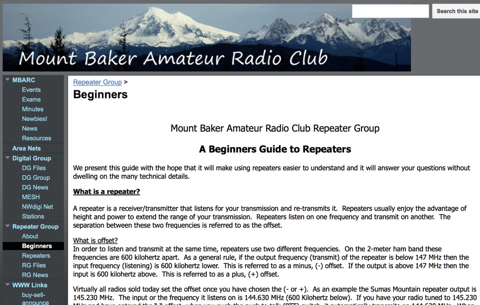 A Beginners Guide to Repeaters 