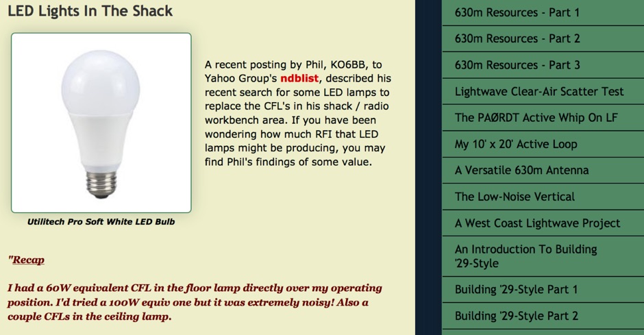 LED Lights In The Shack 