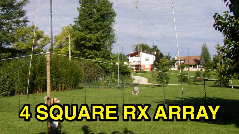 DXZone The 4-Square Rx Vertical Array