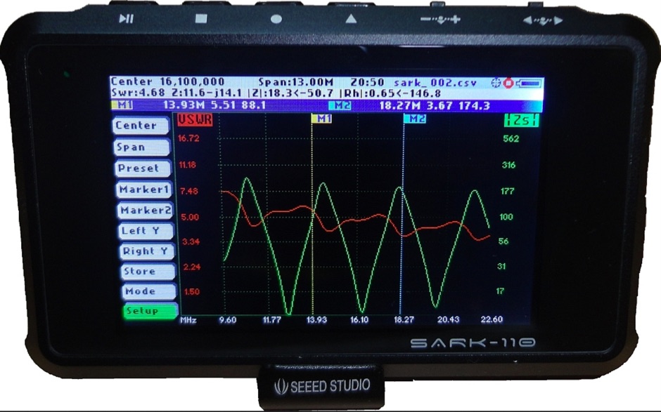 SARK-110 Antenna Analyzer Picture