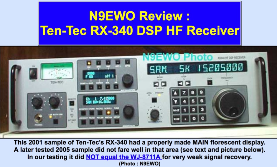DXZone Ten-Tec RX-340 DSP HF Receiver Review