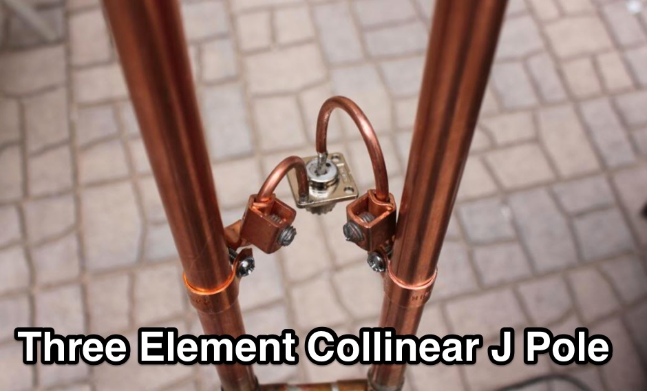 Three Element Collinear J Pole