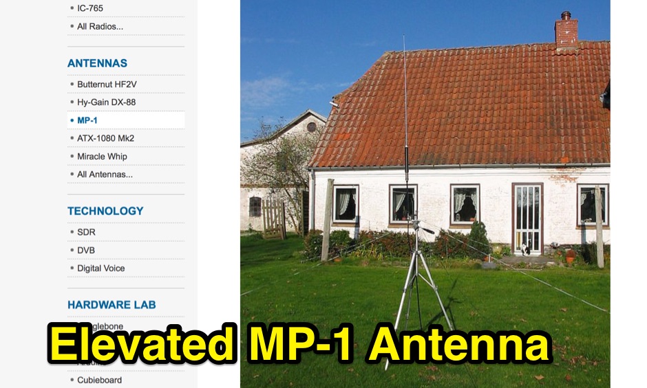 Elevated MP-1 Antenna Picture