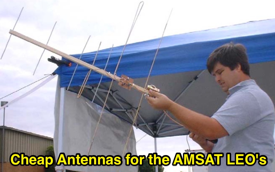 Cheap Antennas for LEO Satellites