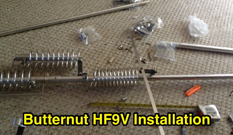 Butternut HF9V Installation
