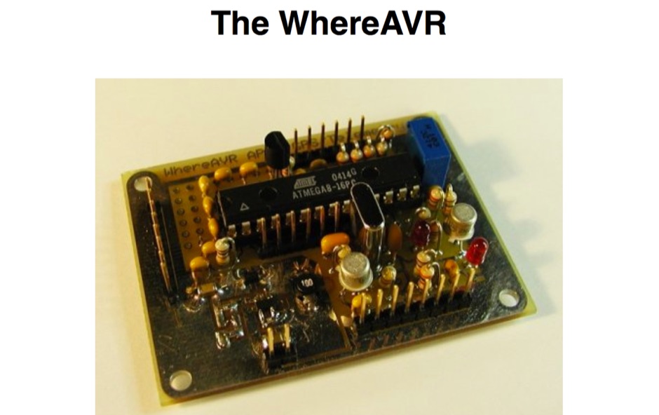 DXZone The WhereAVR