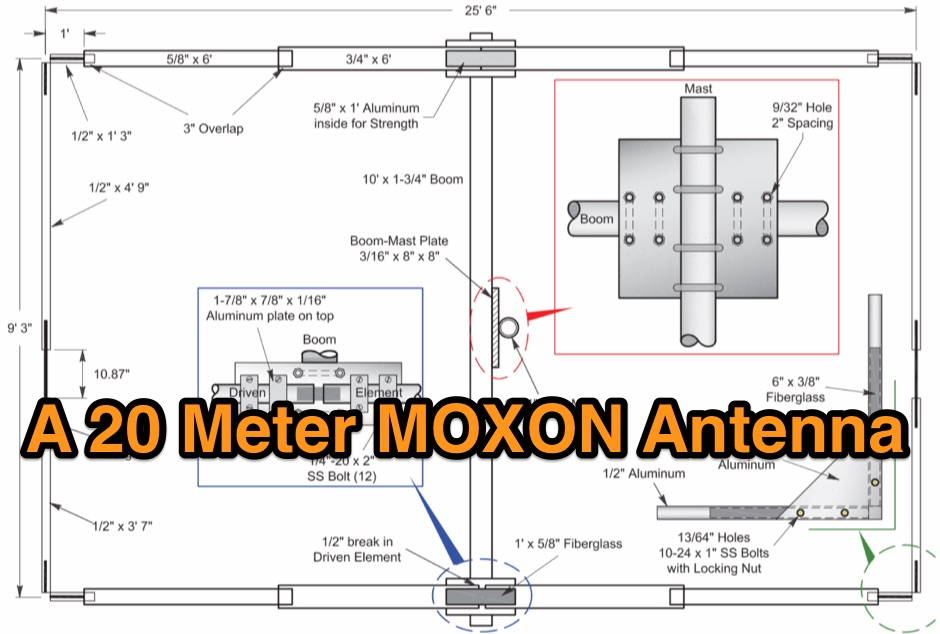 DXZone A 20 meter Moxon Antenna