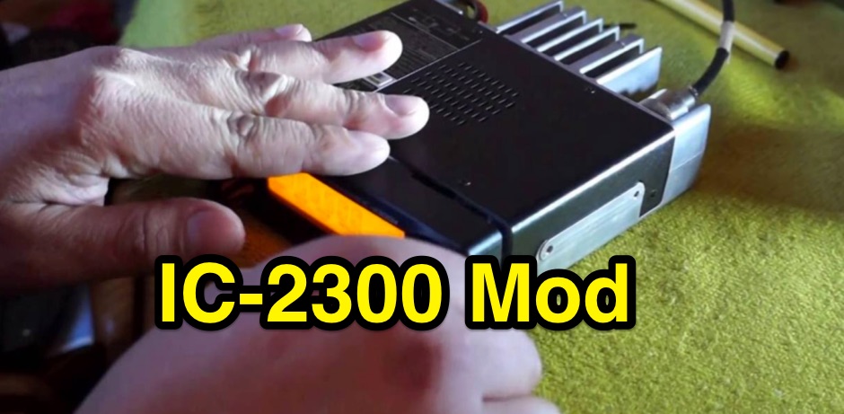Icom IC-2300H Modification 