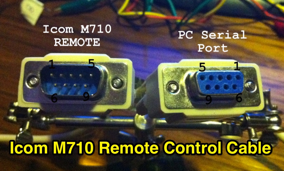 DXZone Icom M710 Remote Control Cable