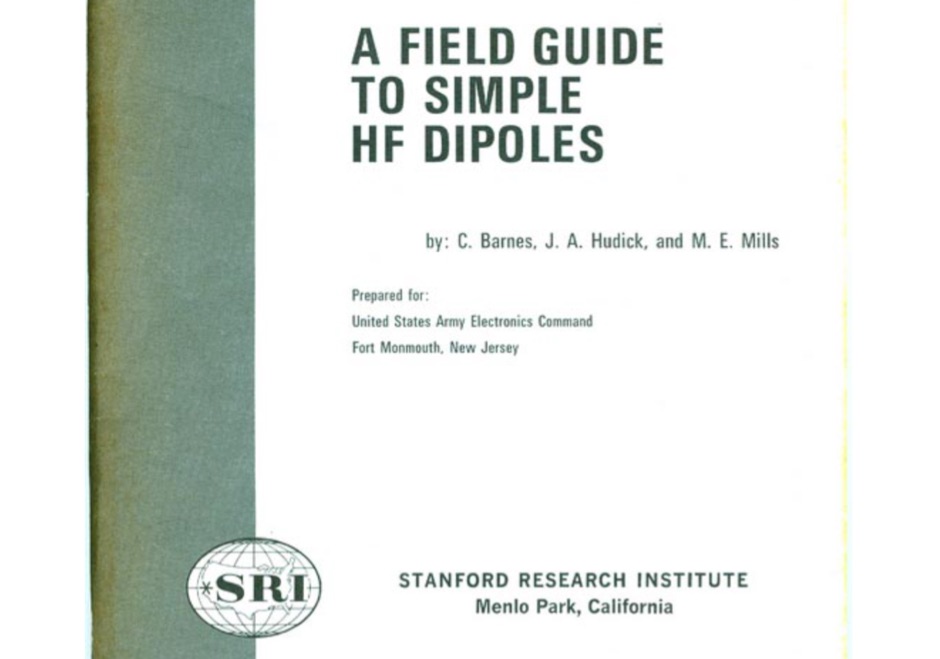A Field Guide to Simple HF Dipoles