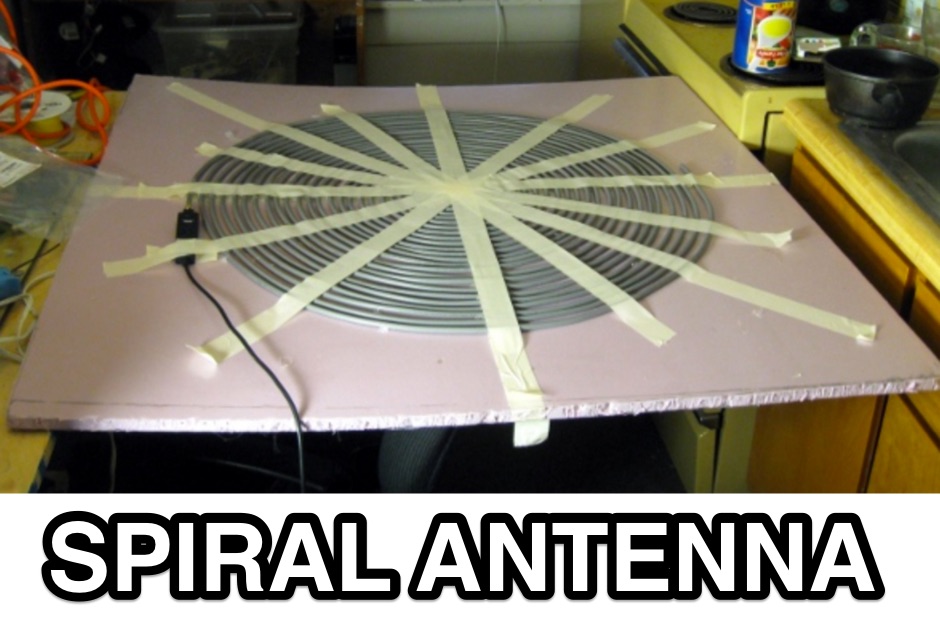 DXZone Archimedean Spiral Antenna for RTLSDR