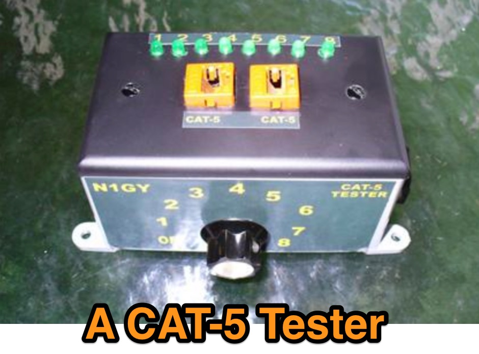 DXZone A CAT-5 Tester for Ham Radio