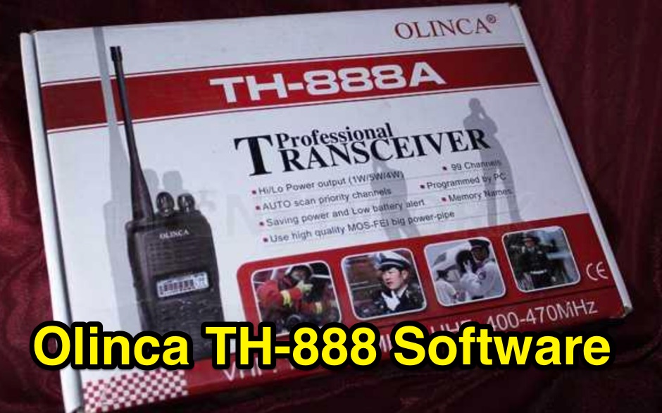 Olinca TH-888 SV8 Programming Software