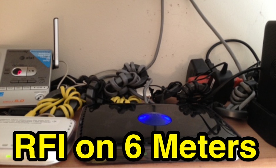 Reducing Internet Router Noise on 6 Meters Picture