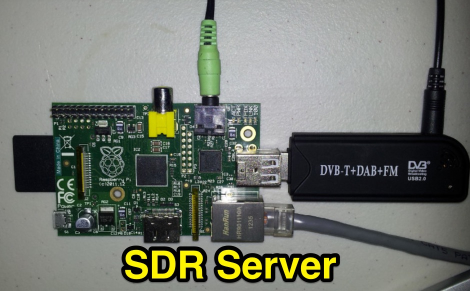 Using the Raspberry Pi as an RTL-SDR dongle Serve