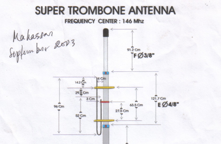 DXZone Super Trombone Antenna