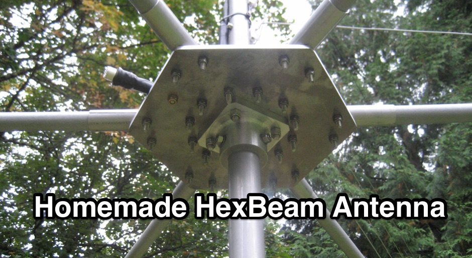 DXZone Home Made HexBeam Antenna
