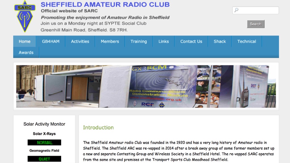Sheffield Amateur radio Club Picture
