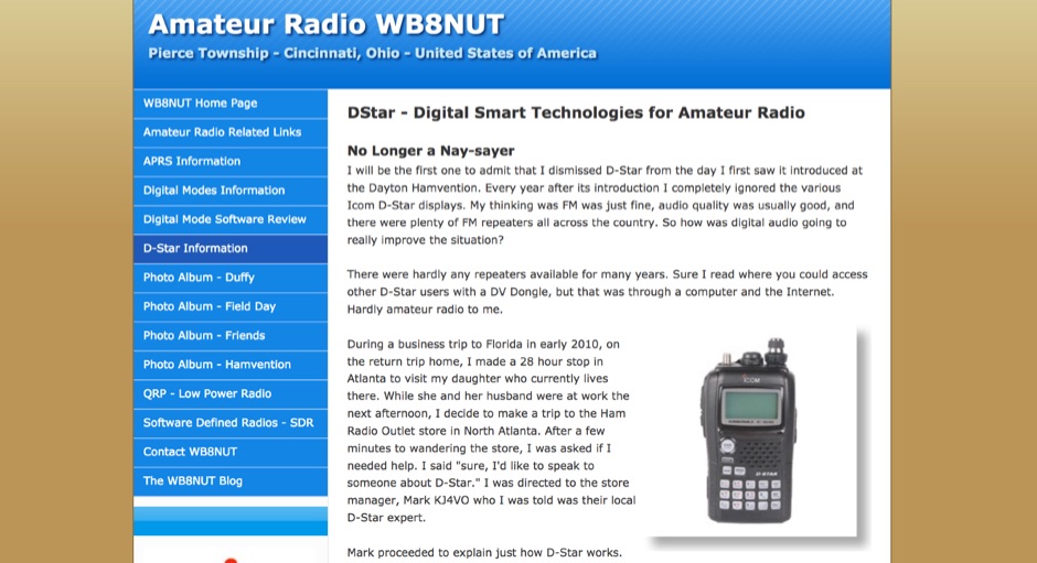 DStar - Digital Smart Technologies for Amateur Radio