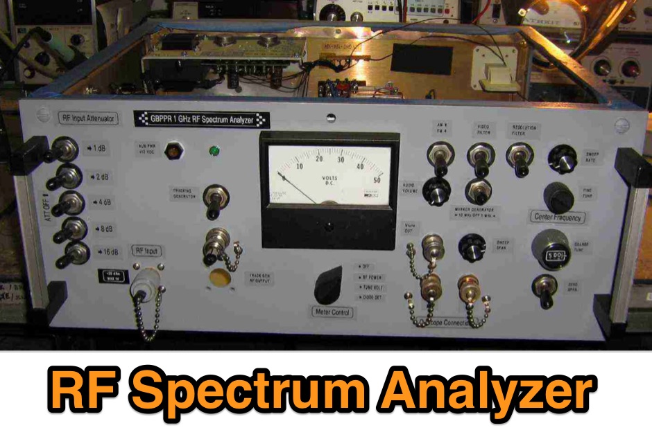 1 GHz RF Spectrum Analyzer
