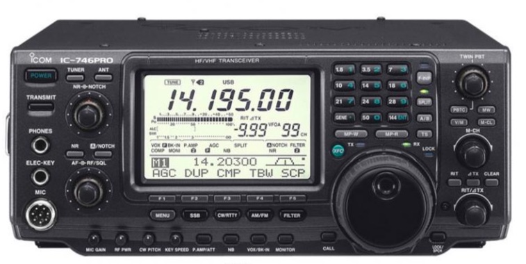ICOM IC-746PRO Frequency Calibration Picture