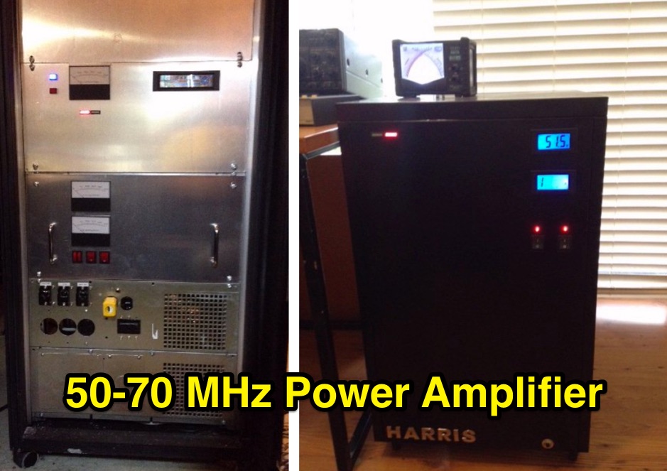 Harris Platinum Solid State Power Amplifier for 50 or 70 MHz
