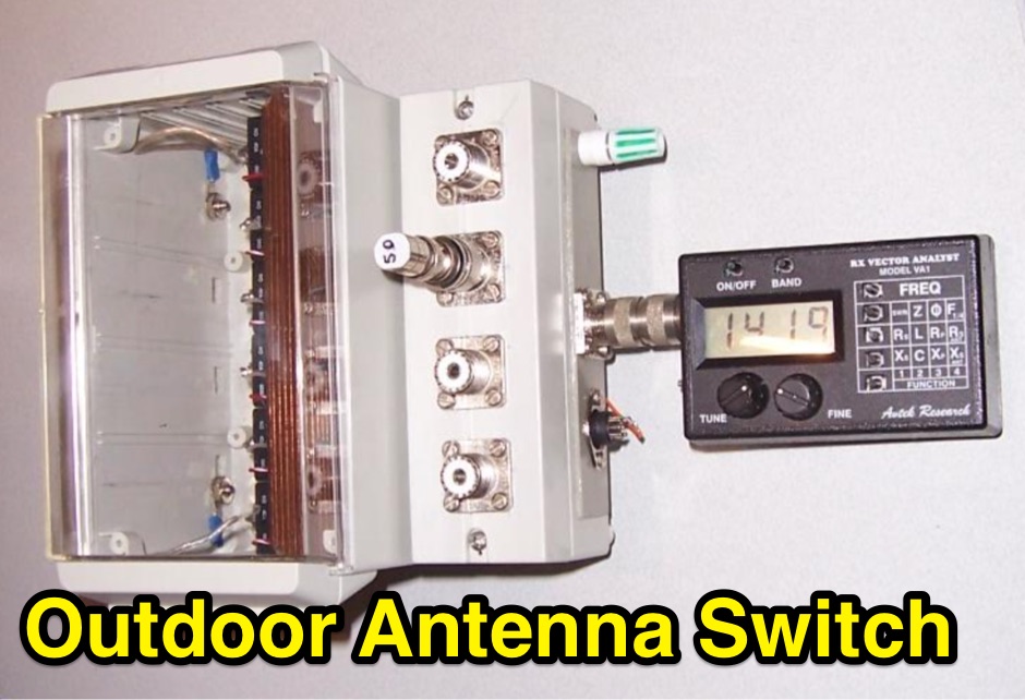 Outdoor HF Antenna Switch