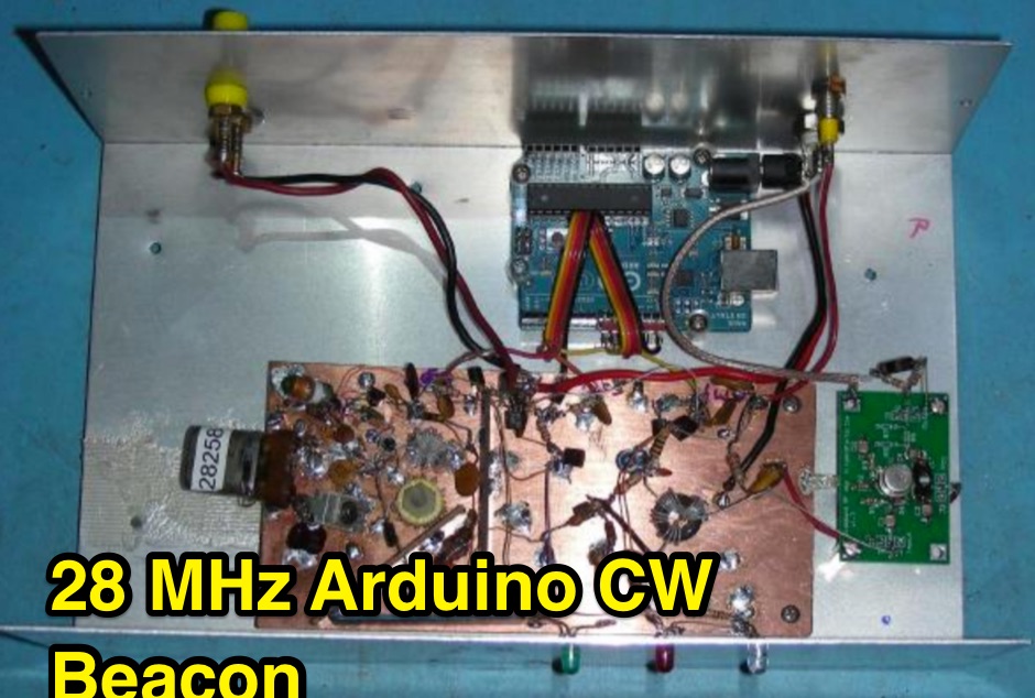 The WB0RIO 28 Mhz Arduino Beacon