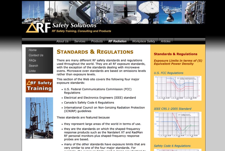 RF Standards and Regulations Picture