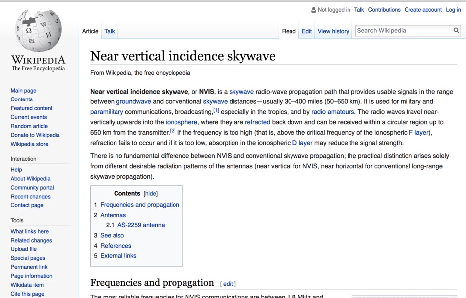 Near vertical incidence skywave - wikipedia Picture