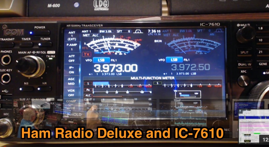 DXZone Ham Radio Deluxe and ICOM IC-7610