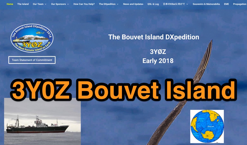 DXZone 3Y0Z The Bouvet Island DXpedition