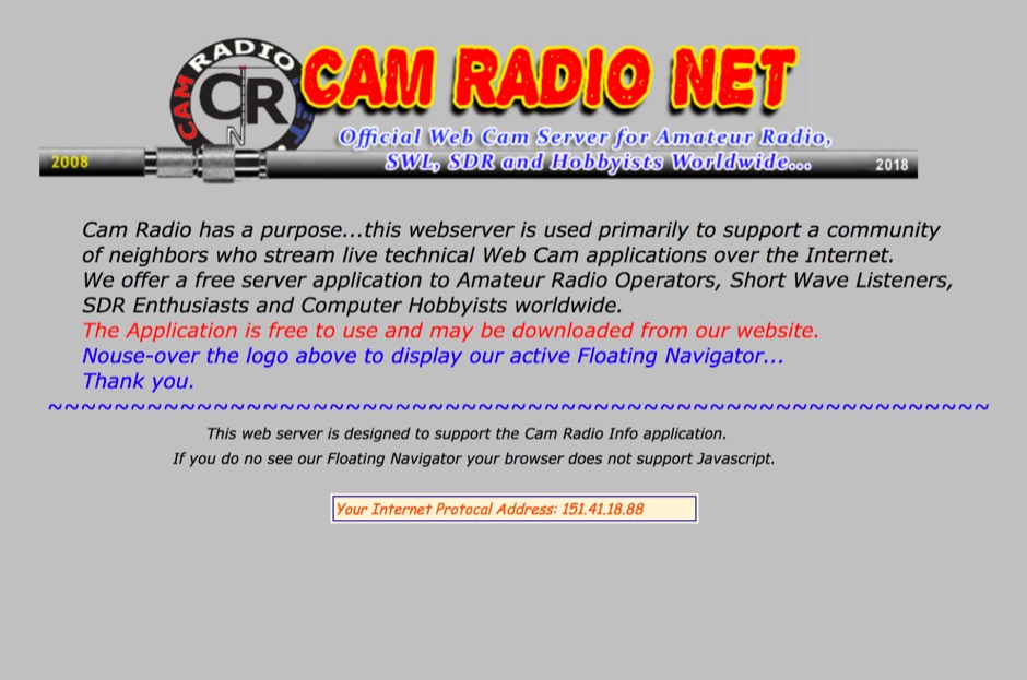 DXZone Cam Radio Net