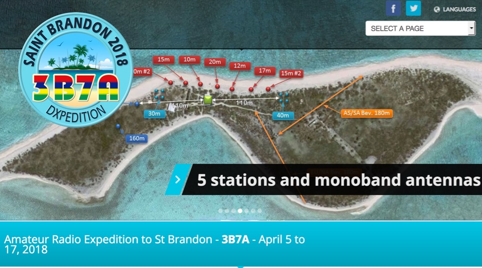 DXZone 3B7A Saint Brandon DX Pedition