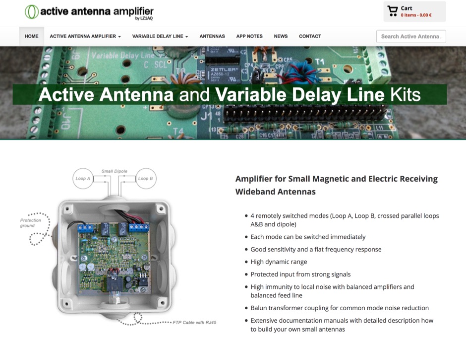 DXZone Active Antenna Amplifier