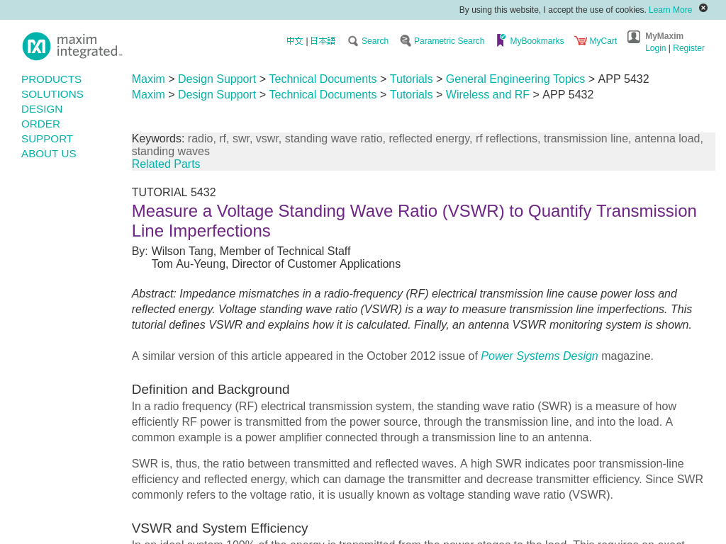 DXZone Measure a Voltage Standing Wave Ratio (VSWR) to Quantify Transmission Line Imperfections