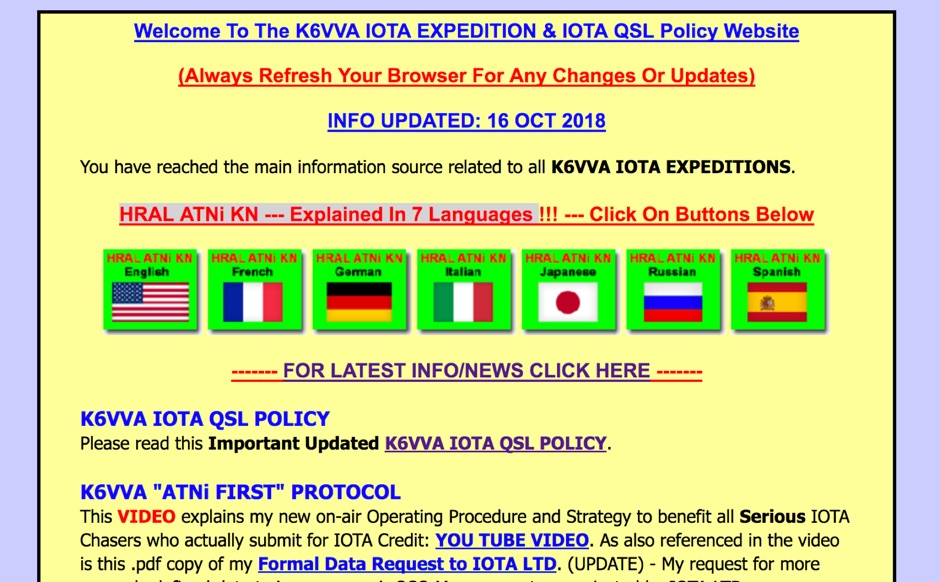 DXZone K6VVA IOTA - HRAL ATNi KN explained