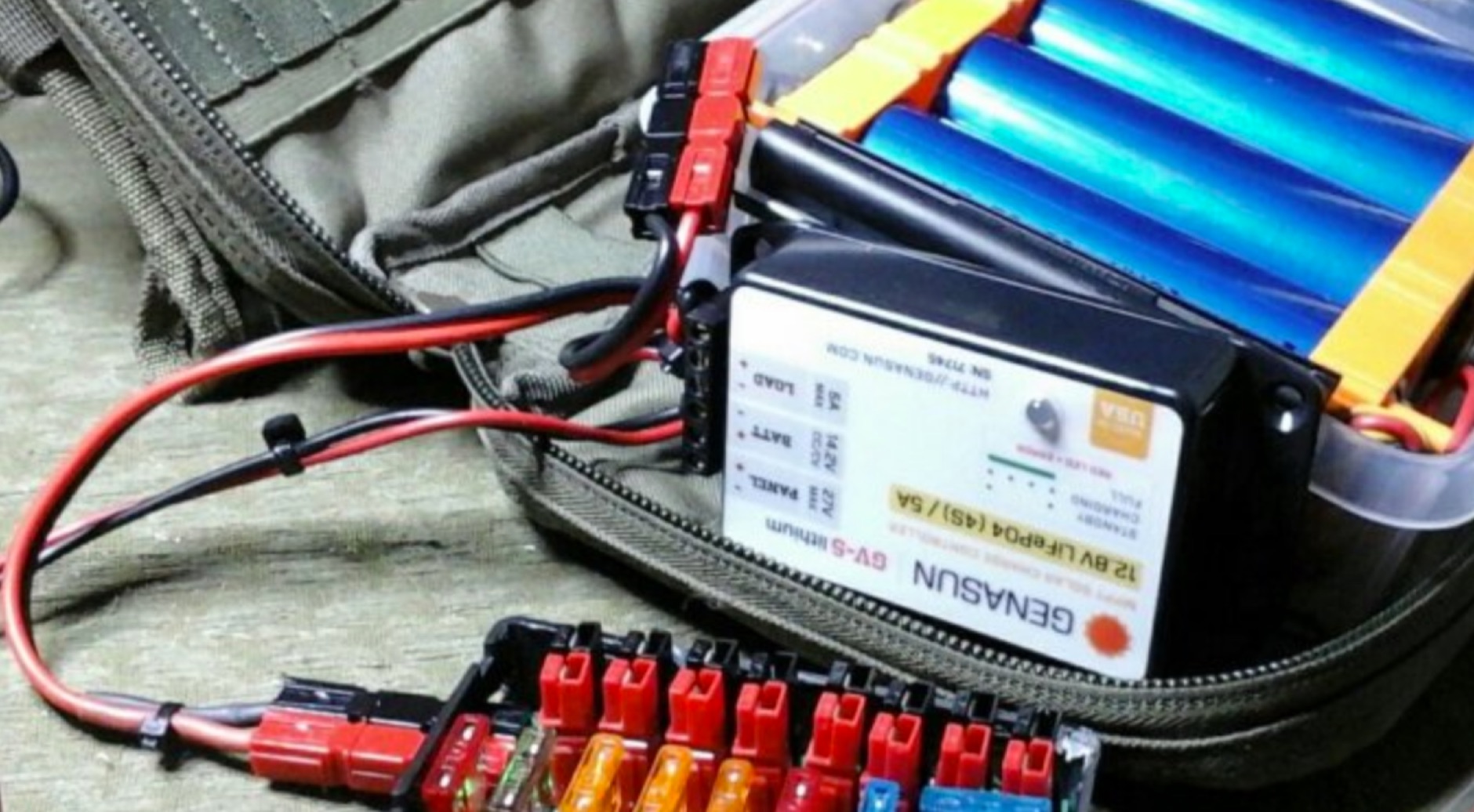 Homemade LiFePO4 battery power for Amateur Radio
