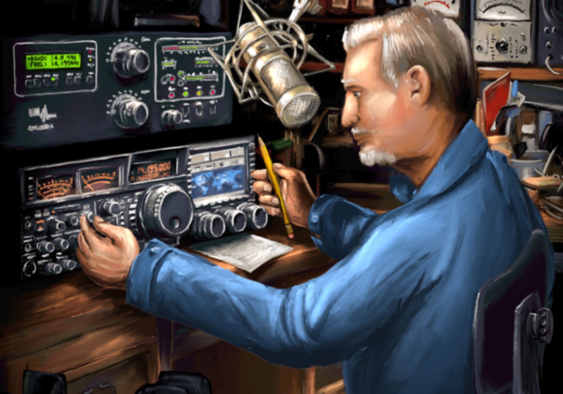 satellite Amateur equipment radio
