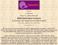 Quantics W9GR