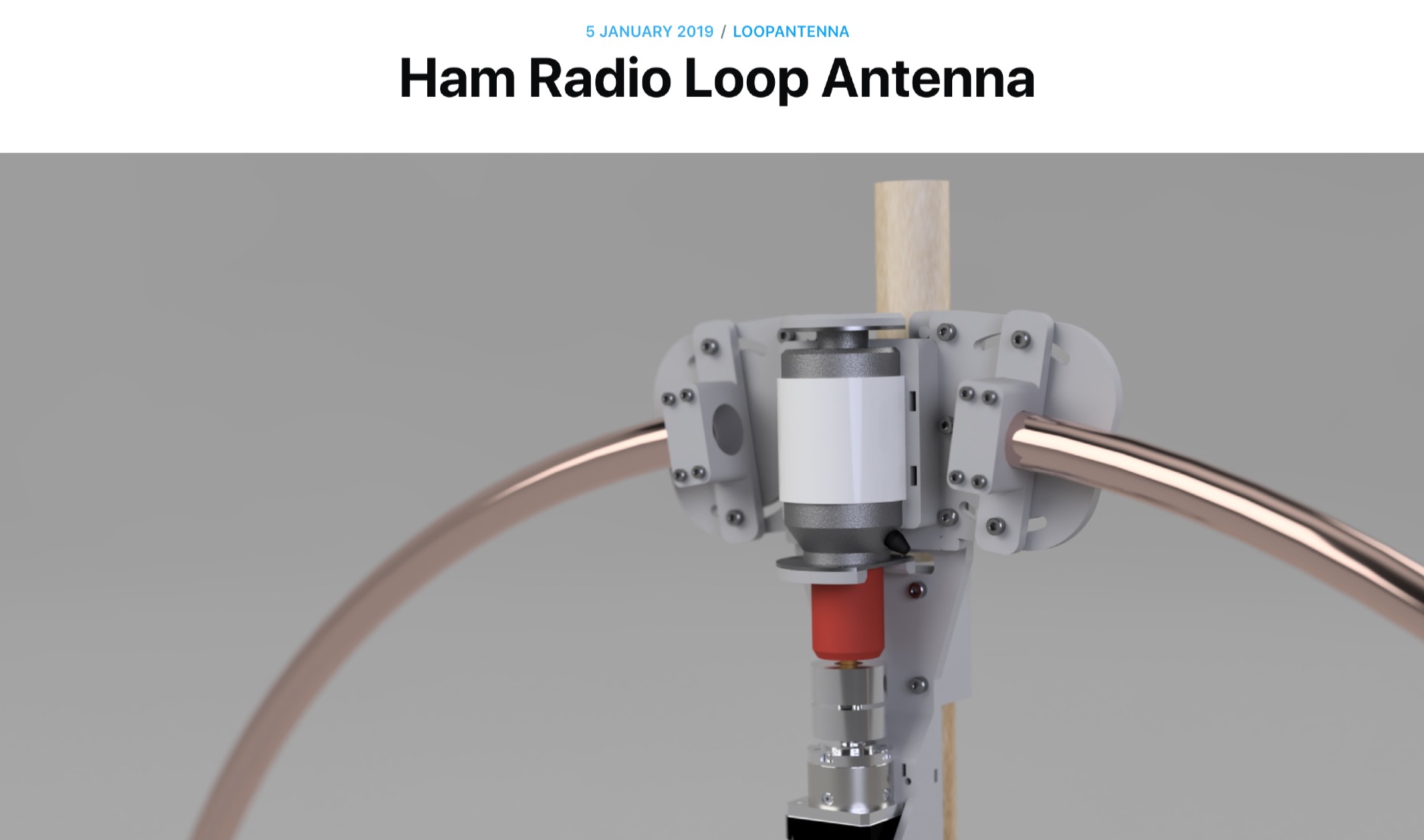 DXZone Ham Radio Loop Antenna
