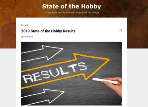 Amateur Radio - State of the Hobby - Survery Picture