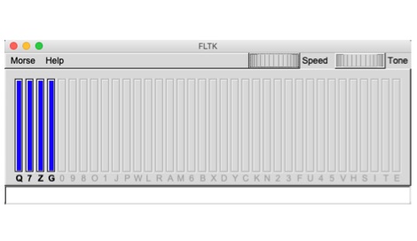 Morse Machine for MacOSX Picture