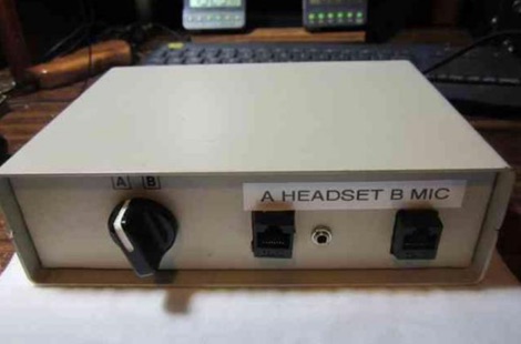 An Inexpensive Microphone Selector Switch