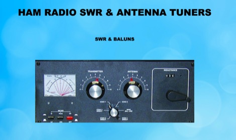 SWR and Amateur Radio Antenna Tuners 